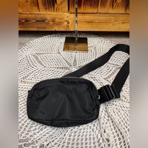 Black Men's or Women’s Belt Bag